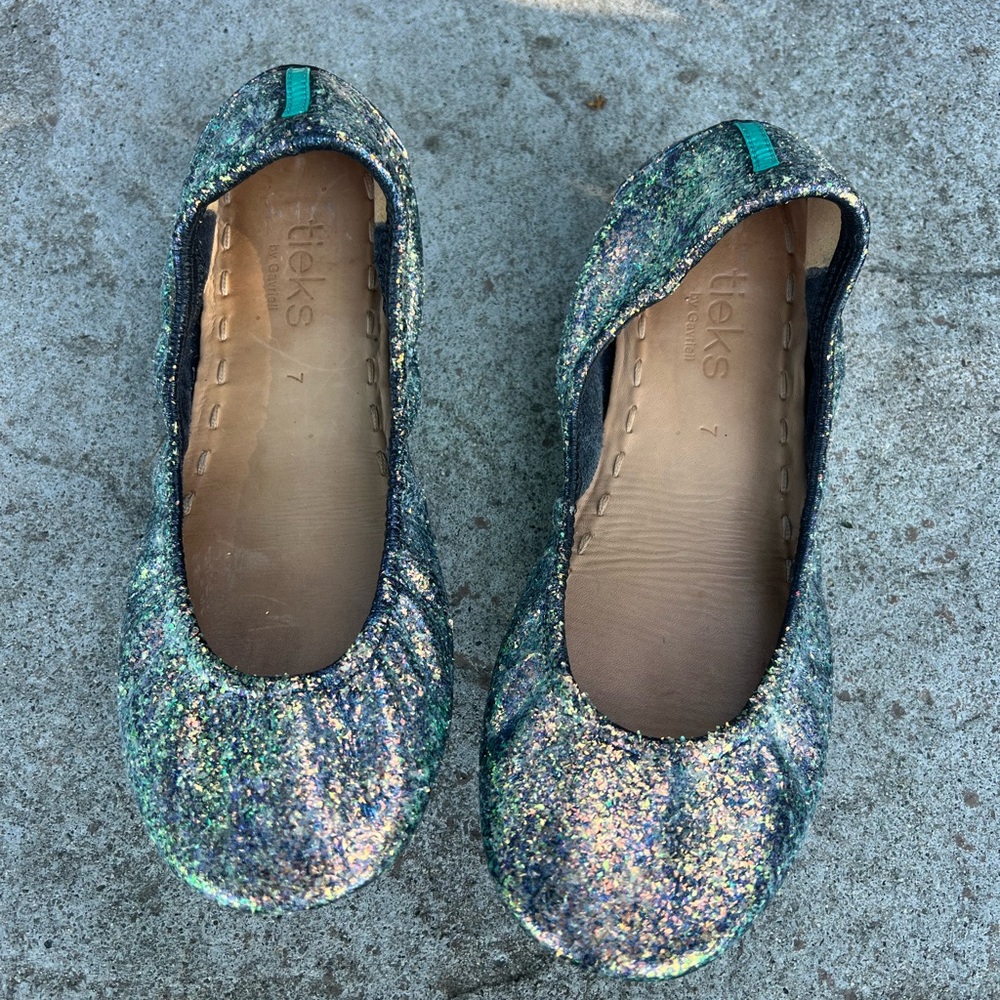 Tieks Custom Glitter Ballet Flats - Multicolor